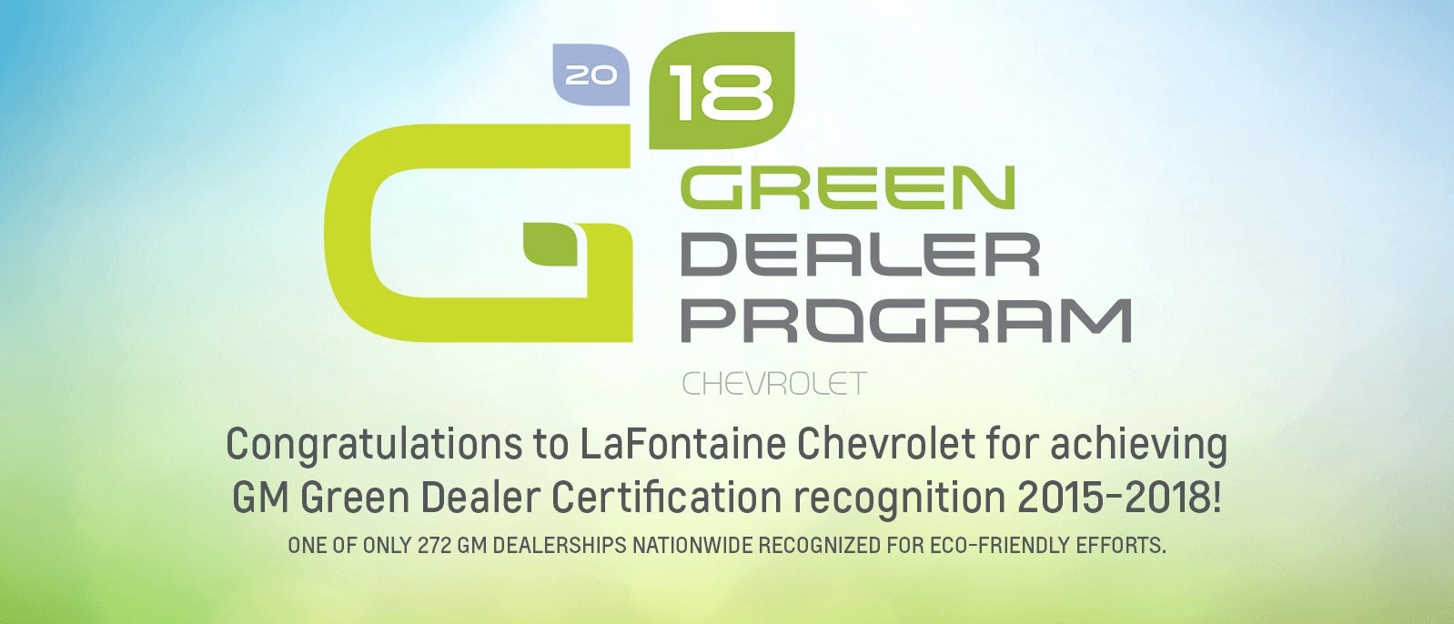 Green Dealer Program banner