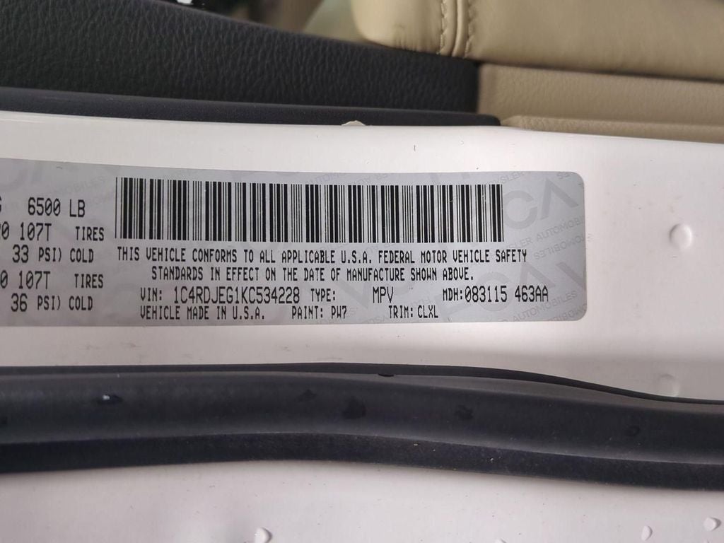 2019 Dodge Durango Citadel