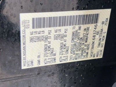 2022 Nissan Rogue SV