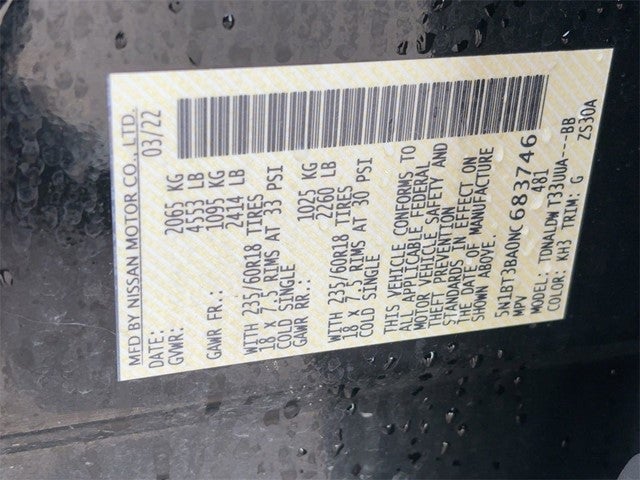 2022 Nissan Rogue SV