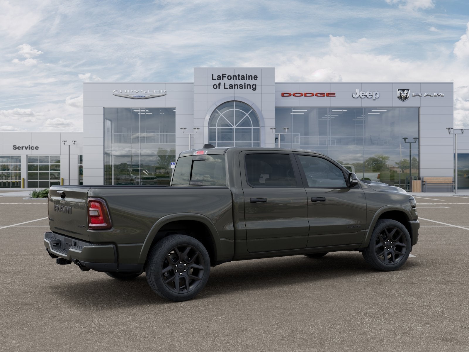 2026 RAM Ram 1500 RAM 1500 LARAMIE CREW CAB 4X4 5'7' BOX