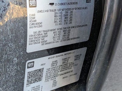 2022 Chevrolet Silverado 1500 4WD Crew Cab Short Bed RST