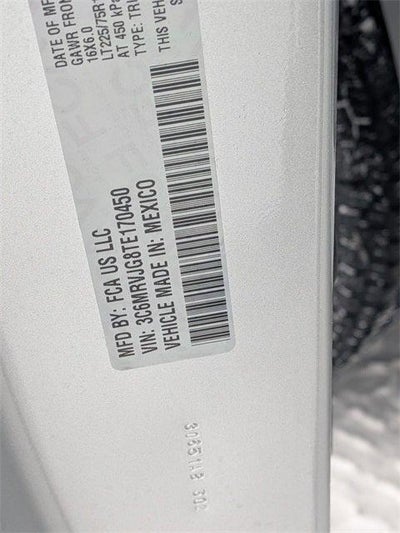 2026 RAM Ram ProMaster RAM PROMASTER 3500 TRADESMAN CARGO VAN HIGH ROOF 159' WB EXT