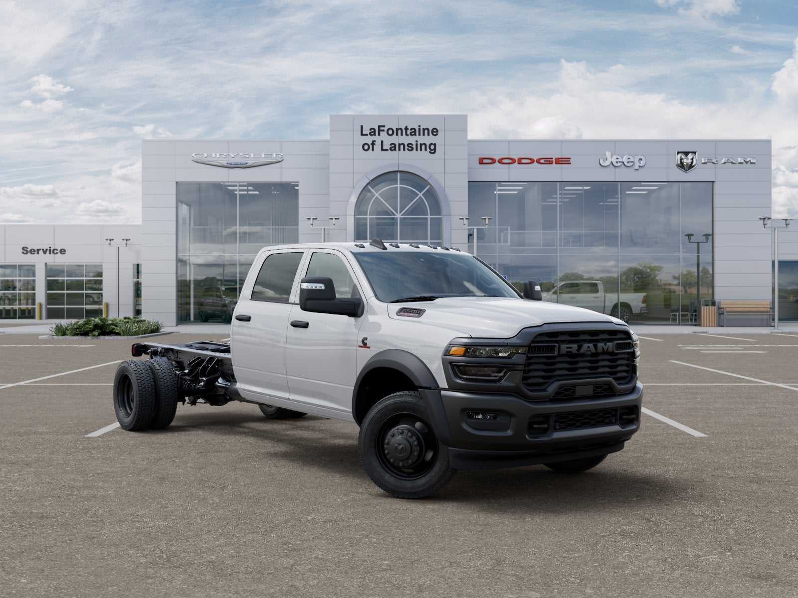 2025 RAM Ram 5500 Chassis Cab RAM 5500 TRADESMAN CHASSIS CREW CAB 4X4 84' CA