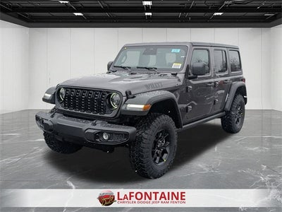 2026 Jeep Wrangler WRANGLER 4-DOOR WILLYS