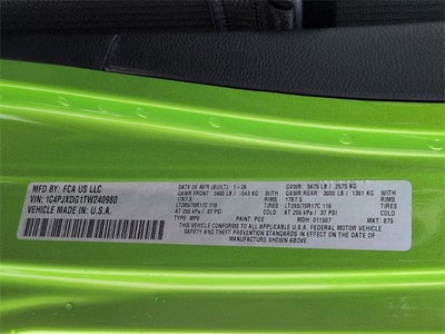 2026 Jeep Wrangler WRANGLER 4-DOOR WILLYS