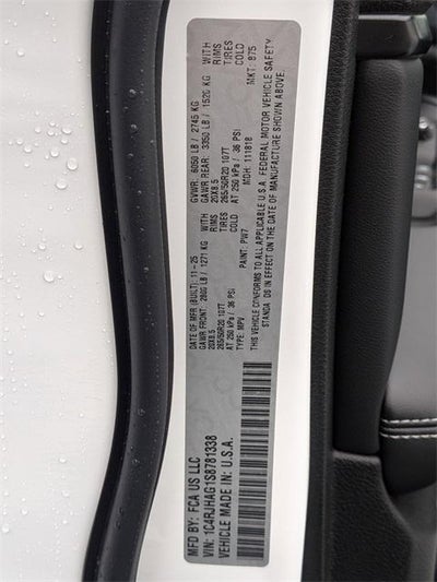 2025 Jeep Grand Cherokee GRAND CHEROKEE ALTITUDE X 4X4