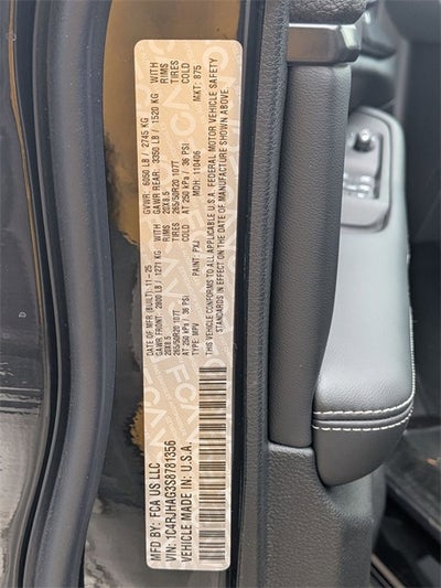 2025 Jeep Grand Cherokee GRAND CHEROKEE ALTITUDE X 4X4