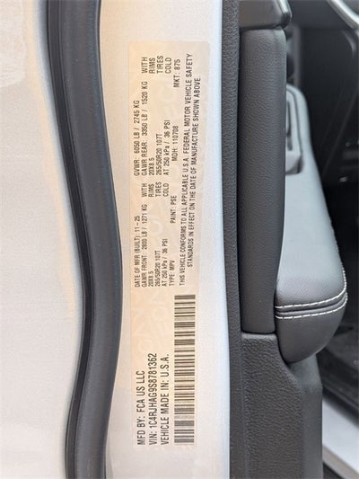 2025 Jeep Grand Cherokee GRAND CHEROKEE ALTITUDE X 4X4