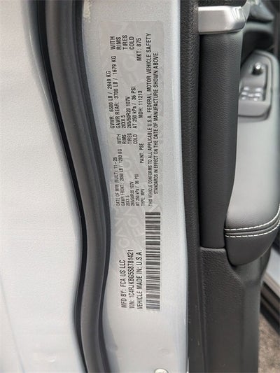 2025 Jeep Grand Cherokee L GRAND CHEROKEE L LIMITED 4X4