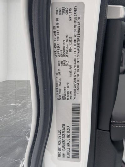 2025 Jeep Grand Cherokee L GRAND CHEROKEE L LIMITED 4X4