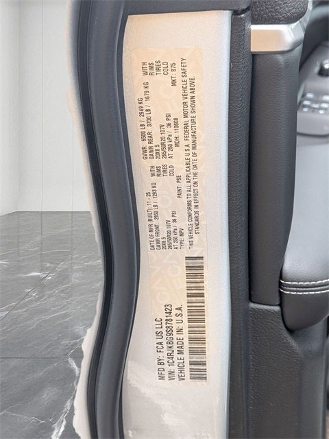 2025 Jeep Grand Cherokee L GRAND CHEROKEE L LIMITED 4X4