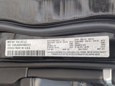 2026 Jeep Grand Cherokee L GRAND CHEROKEE L LIMITED 4X4