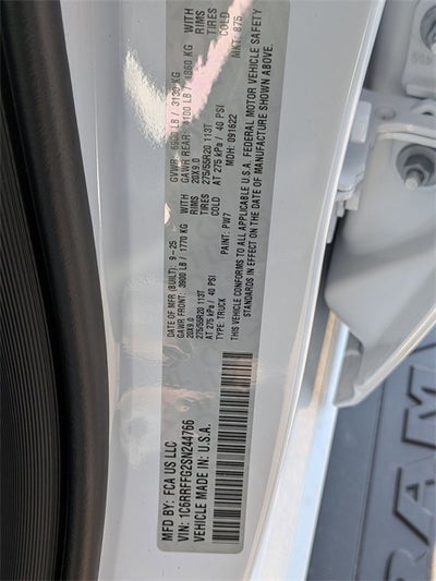 2025 RAM Ram 1500 RAM 1500 BIG HORN CREW CAB 4X4 5'7' BOX