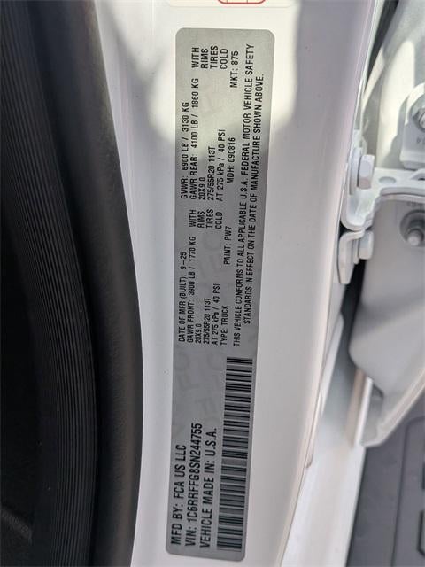 2025 RAM Ram 1500 RAM 1500 BIG HORN CREW CAB 4X4 5'7' BOX