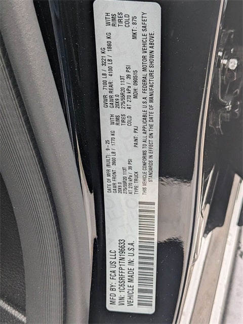 2026 RAM Ram 1500 RAM 1500 BIG HORN CREW CAB 4X4 5'7' BOX