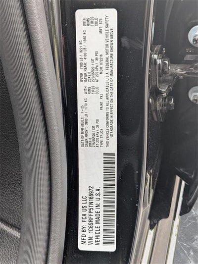 2026 RAM Ram 1500 RAM 1500 BIG HORN CREW CAB 4X4 5'7' BOX