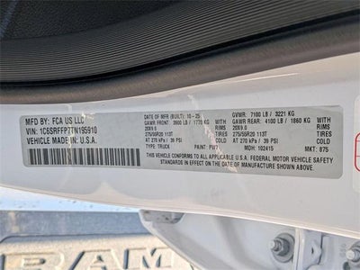 2026 RAM Ram 1500 RAM 1500 BIG HORN CREW CAB 4X4 5'7' BOX