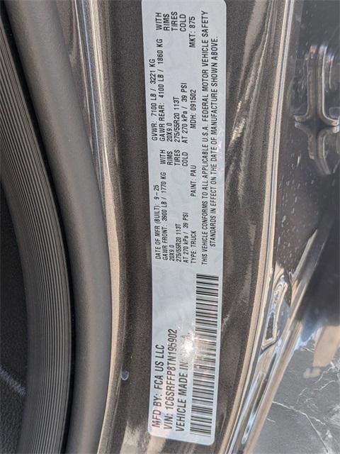 2026 RAM Ram 1500 RAM 1500 BIG HORN CREW CAB 4X4 5'7' BOX