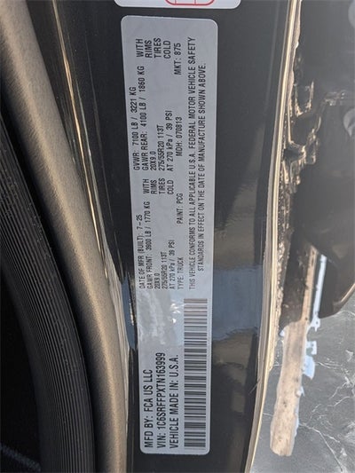 2026 RAM Ram 1500 RAM 1500 BIG HORN CREW CAB 4X4 5'7' BOX