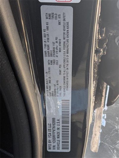2026 RAM Ram 1500 RAM 1500 BIG HORN CREW CAB 4X4 5'7' BOX