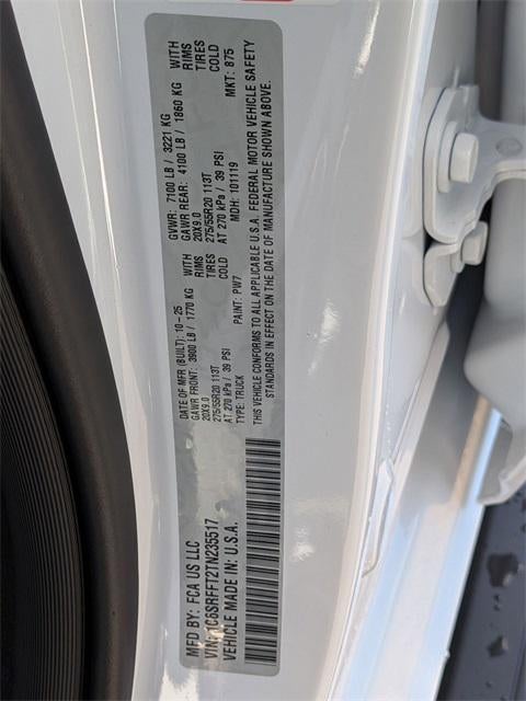 2026 RAM Ram 1500 RAM 1500 BIG HORN CREW CAB 4X4 5'7' BOX