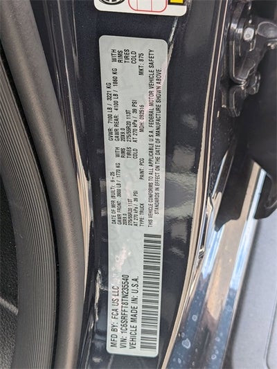 2026 RAM Ram 1500 RAM 1500 BIG HORN CREW CAB 4X4 5'7' BOX