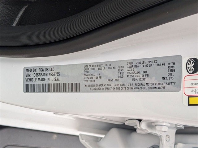 2026 RAM Ram 1500 RAM 1500 LARAMIE CREW CAB 4X4 5'7' BOX