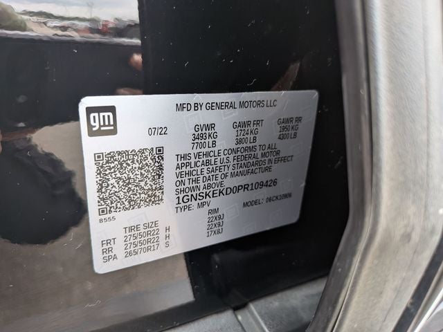 2023 Chevrolet Suburban 4WD RST