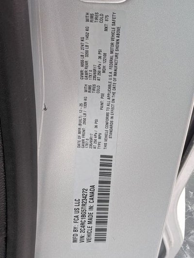 2026 Chrysler Pacifica PACIFICA SELECT