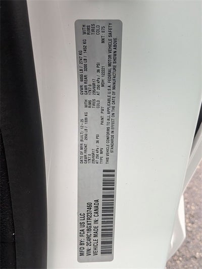 2026 Chrysler Pacifica PACIFICA SELECT