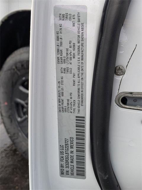 2026 RAM Ram 3500 RAM 3500 TRADESMAN CREW CAB 4X4 8' BOX