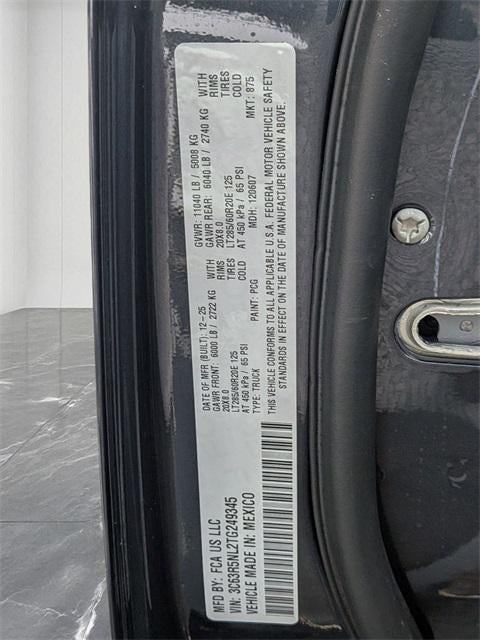 2026 RAM Ram 2500 RAM 2500 LARAMIE MEGA CAB 4X4 6'4' BOX