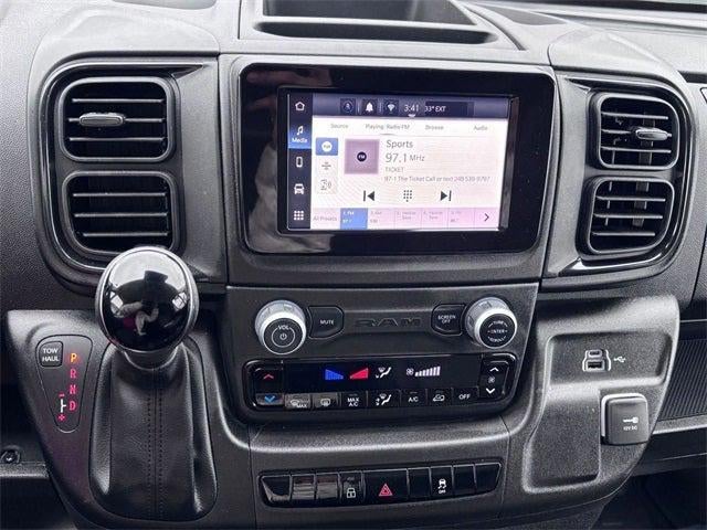 2025 RAM ProMaster 2500 Cargo Van Tradesman High Roof 136' WB w/Pass Seat