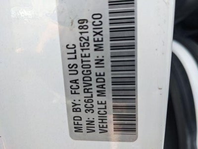 2026 RAM ProMaster 2500 Cargo Van Tradesman High Roof 159' WB w/Pass Seat