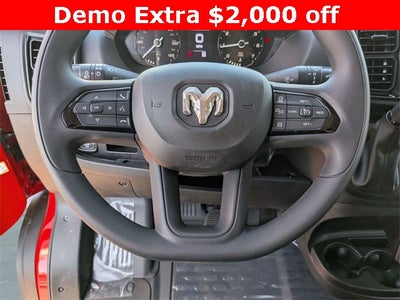 2026 RAM Ram ProMaster RAM PROMASTER 2500 TRADESMAN CARGO VAN HIGH ROOF 159' WB