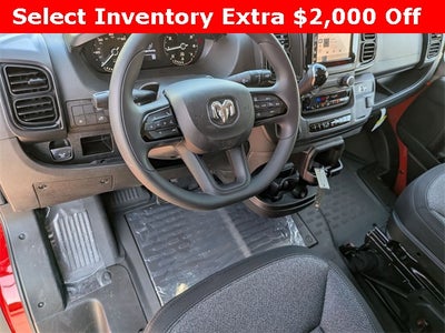 2026 RAM Ram ProMaster RAM PROMASTER 2500 TRADESMAN CARGO VAN HIGH ROOF 159' WB