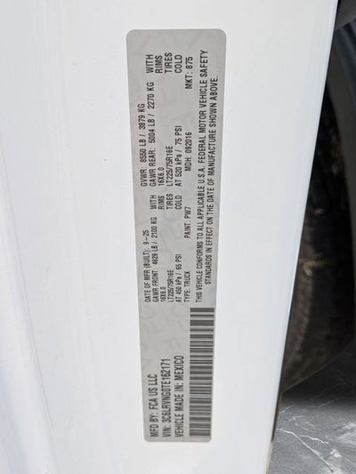 2026 RAM Ram ProMaster RAM PROMASTER 1500 TRADESMAN CARGO VAN LOW ROOF 118' WB