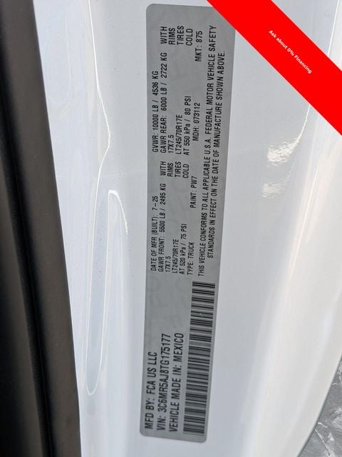 2026 RAM Ram 2500 RAM 2500 TRADESMAN REGULAR CAB 4X4 8' BOX