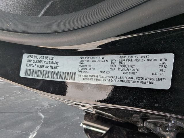 2026 RAM Ram 1500 RAM 1500 BIG HORN CREW CAB 4X4 5'7' BOX