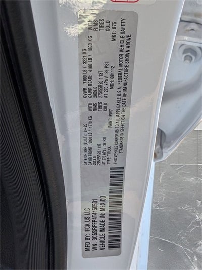 2026 RAM Ram 1500 RAM 1500 BIG HORN CREW CAB 4X4 5'7' BOX