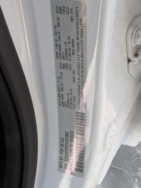 2026 RAM Ram 1500 RAM 1500 BIG HORN CREW CAB 4X4 5'7' BOX