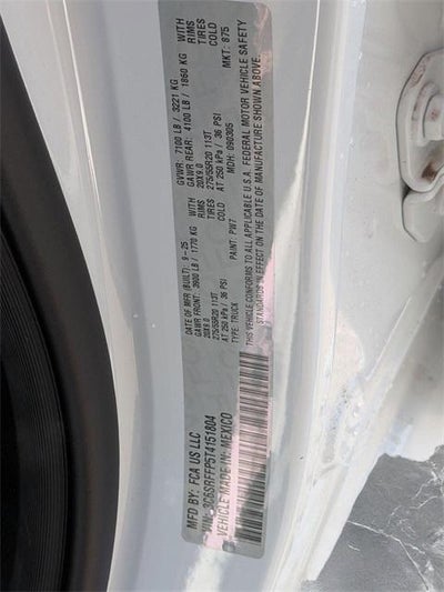 2026 RAM Ram 1500 RAM 1500 BIG HORN CREW CAB 4X4 5'7' BOX