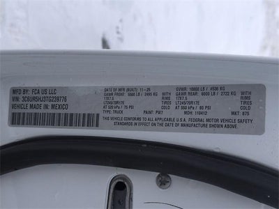 2026 RAM Ram 2500 RAM 2500 TRADESMAN CREW CAB 4X4 8' BOX