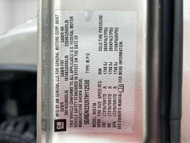2007 Hummer H2 SUT Base