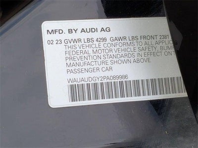 2023 Audi A3 Premium 40 TFSI Front-Wheel Drive S tronic