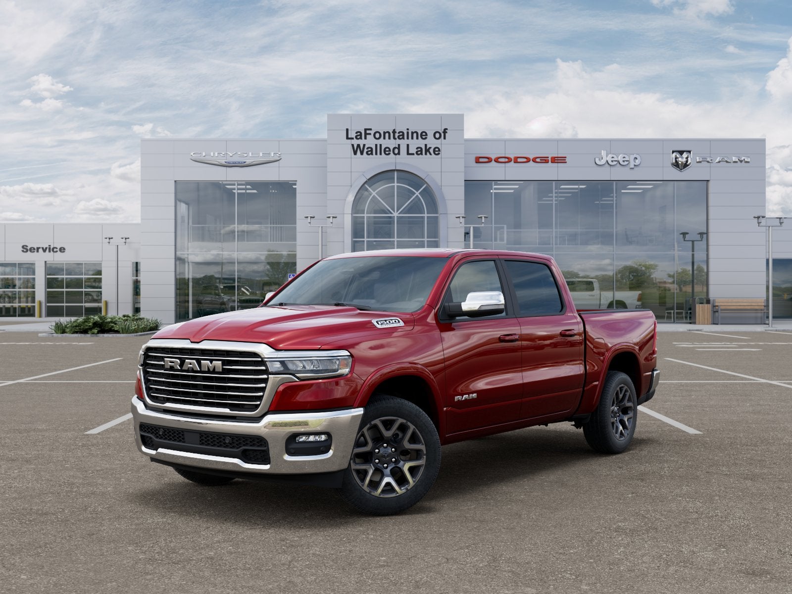 2026 RAM Ram 1500 RAM 1500 LARAMIE CREW CAB 4X4 5'7' BOX