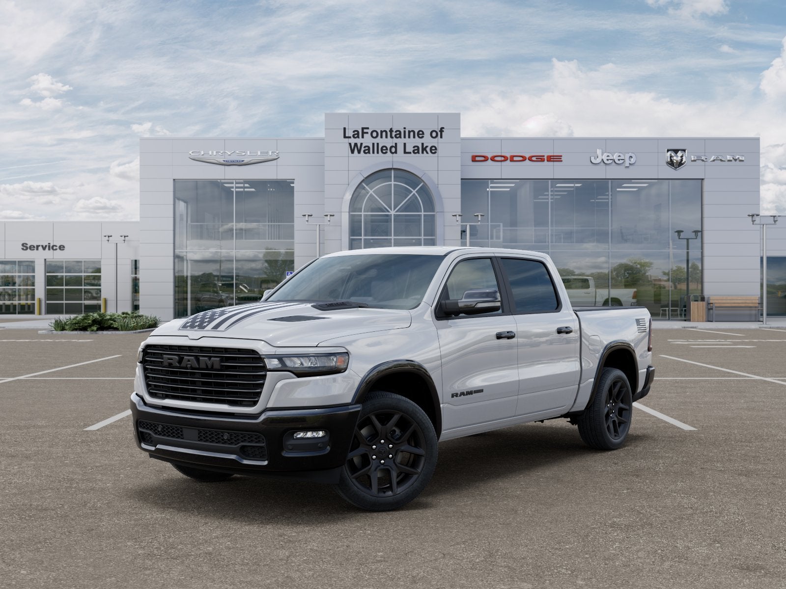 2026 RAM Ram 1500 RAM 1500 LARAMIE CREW CAB 4X4 5'7' BOX