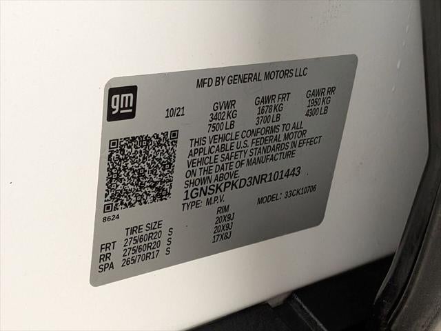 2022 Chevrolet Tahoe 4WD Z71