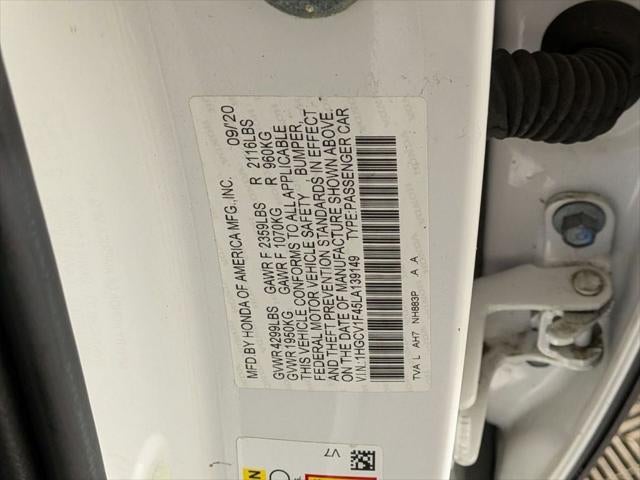 2020 Honda Accord EX